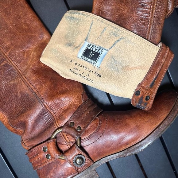 Frye Carmen Tall Harness Boot - Picture 7 of 7